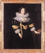 GHEERAERTS, Marcus the Younger Portrait of Lady Anne Ruhout df France oil painting artist
